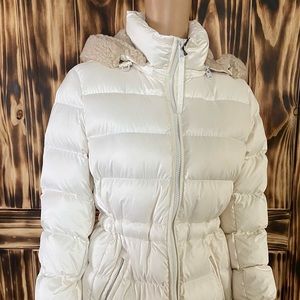 Coach Long Slim Puffer Coat NWT